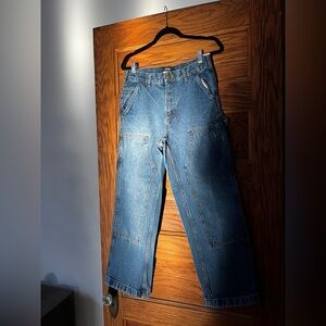 Y2K VINTAGE | Utility Workwear Jeans, Double Knees, 30x30